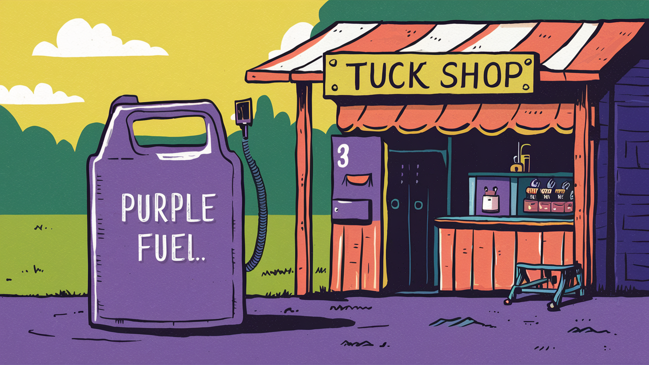 Tuck Shop Purple Fuel