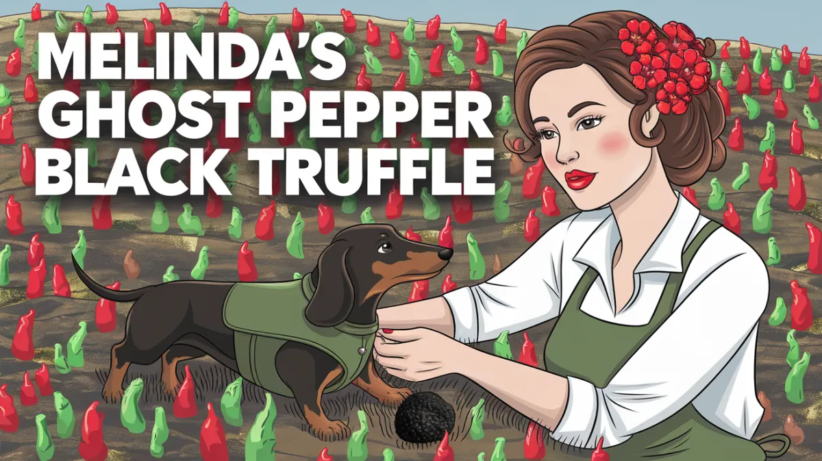 Melinda's Ghost Pepper Black Truffle Hot Sauce