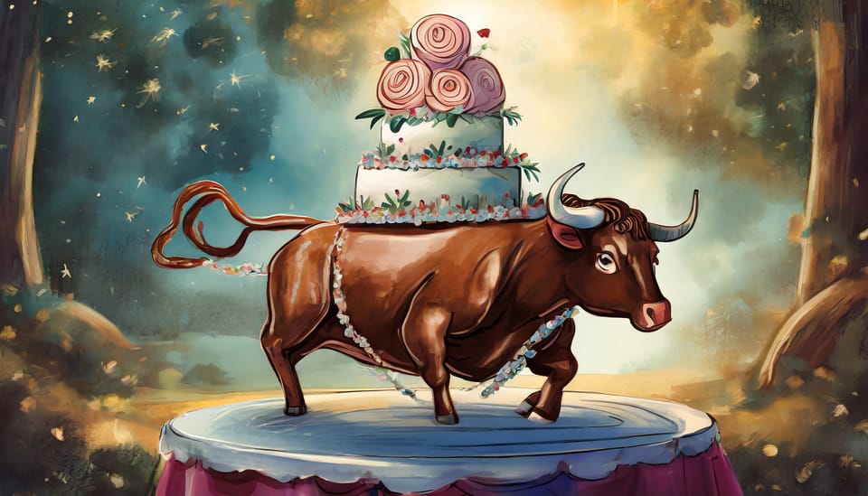 Wedding Cake From Bullrider