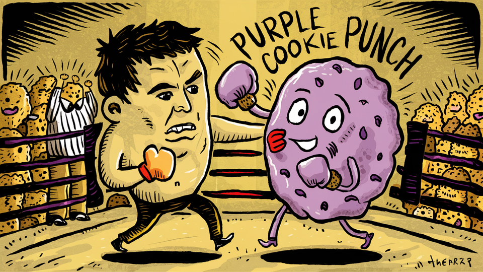 Baked Purple Cookie Punch