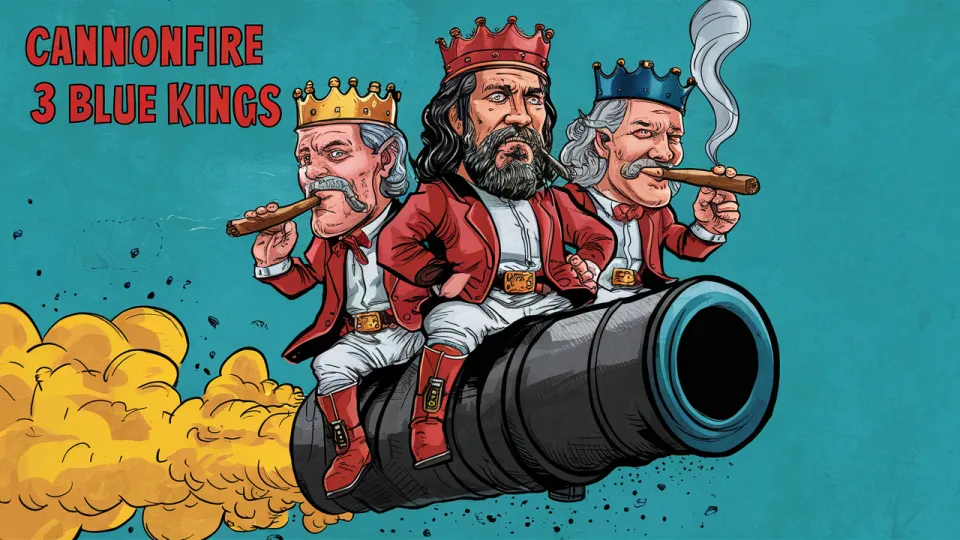 Cannonfire Three Blue Kings